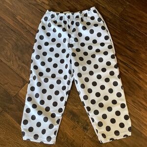 Polka Dot Kids Dance Costume Pants